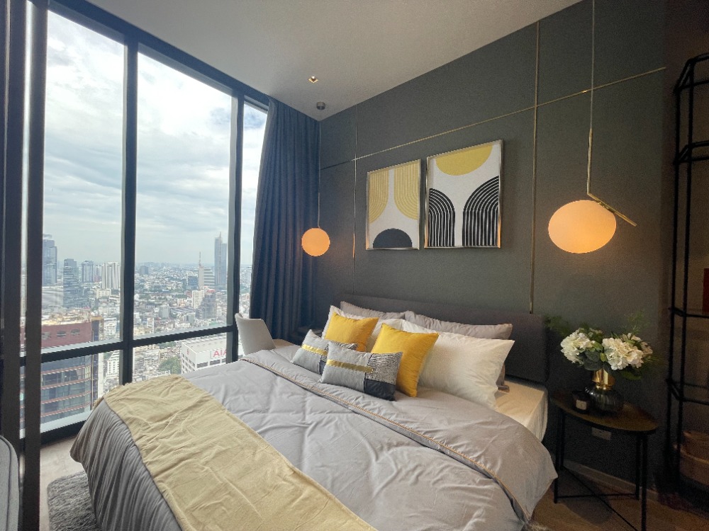 Ashton Silom 1 bedroom with Gucci collection, fully furnished ready to move in high floor only 8.46 MB