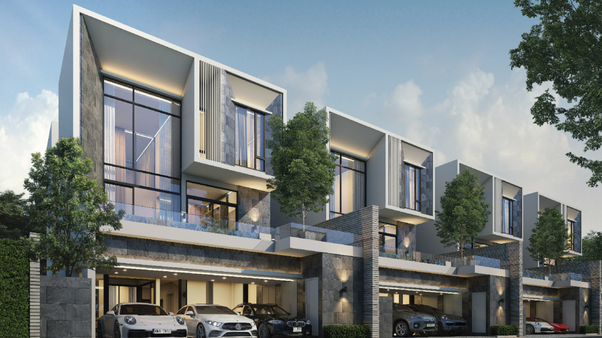 HIGHBURY WATCHAPOL-RAMINDRA บ้านเดี่ยวสไตล์ Modern Luxury 3 ชั้น มีลิฟท์ ที่มาพร้อมสระว่ายน้ำและ Courtyard กลางบ้าน ด้วยราคา 24.9 ลบ. สนใจติดต่อ 092-6905445