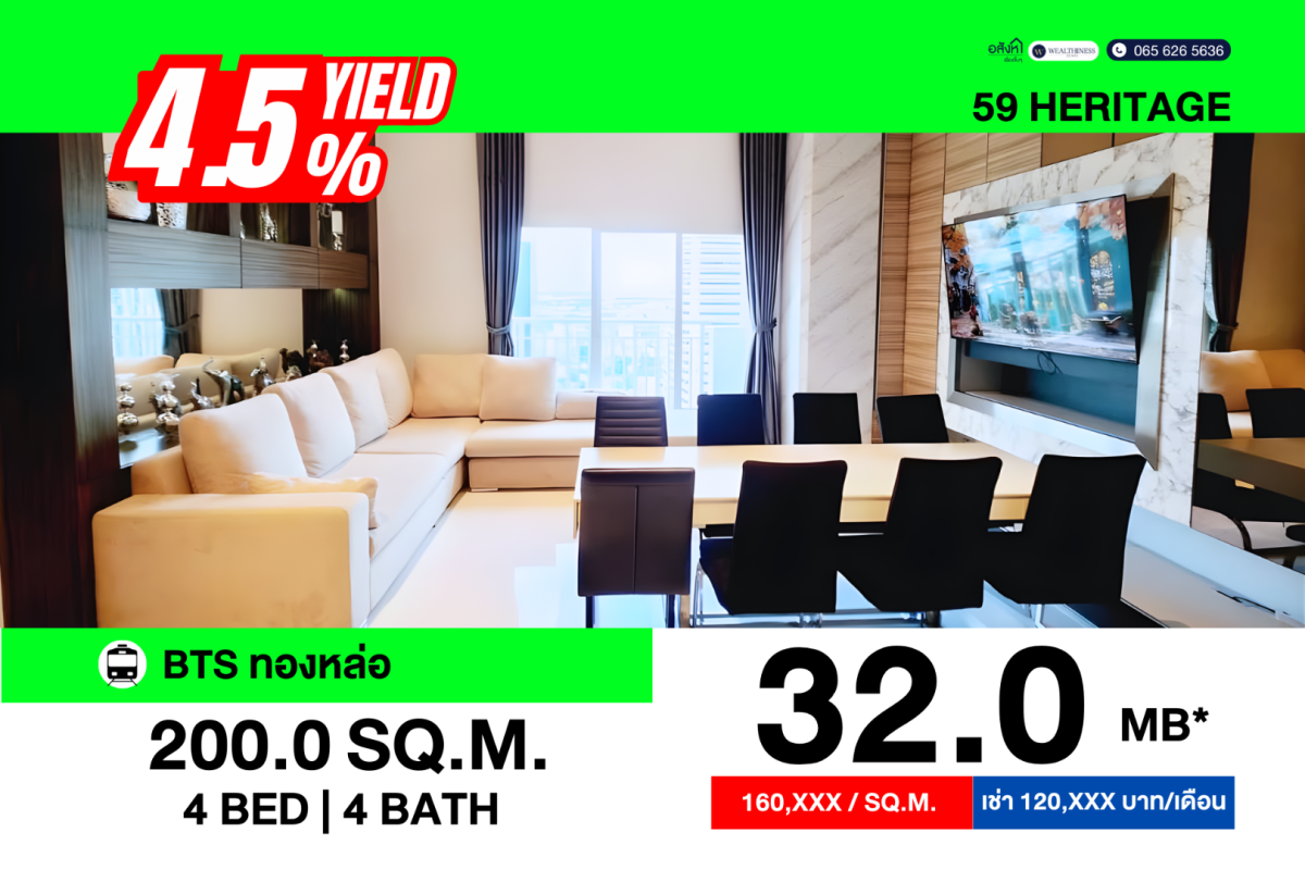 💎 Rare Item! Penthouse Duplex พื้นที่กว่า 200 ตร.ม. พร้อมที่จอดรถ Fixed ในโฉนด 2 คัน ✨🔥