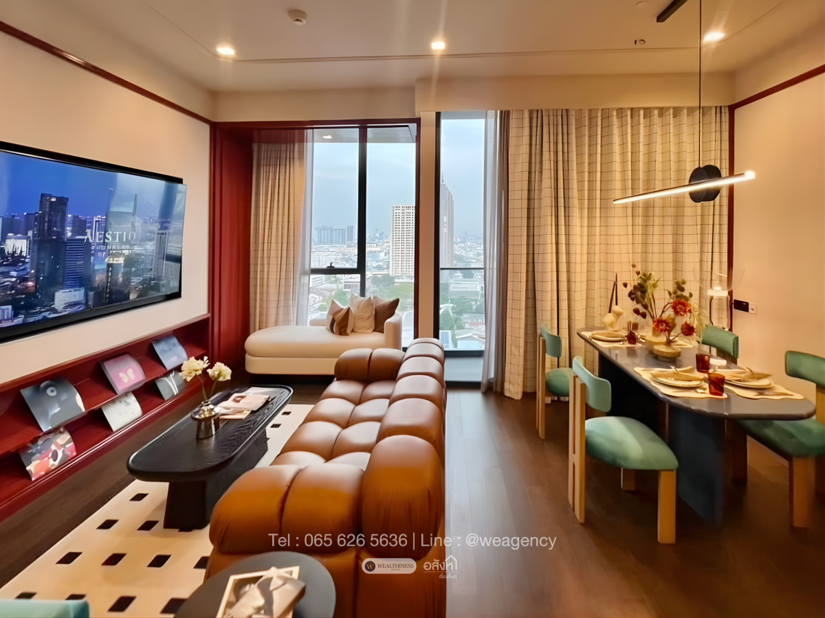 คอนโด Luxury AESTIQ Thonglor | 2BR Combine ชั้นสูง เลี้ยงสัตว์ได้ Rare Item ราคา 20.9 Mb. 📞: 065-626-5636 (คุณกี้)