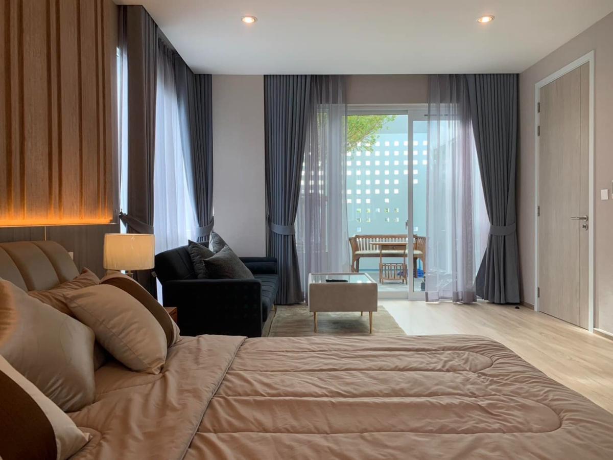 ขายพร้อมผู้เช่า Nirvana ABSOLUTE Krungthep Kreetha 📞065-626-5636 เฟอร์นิเจอร์ใหม่หมดครบทั้งหลัง 