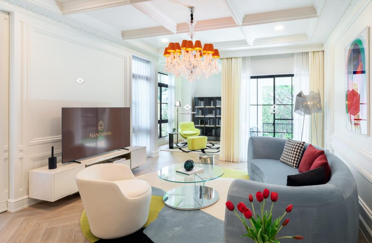 🏡 Nantawan พระราม 9-กรุงเทพกรีฑาตัดใหม่ | แบบบ้าน LE COMTE แปลงหลุดโอนราคาพิเศษ ราคา 36.5 Mb. 📞: 065-626-5636 (คุณกี้)