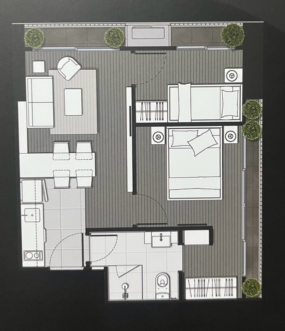 (HL)📍ขายใบจองตำแหน่ง Rare 1 bed plus 44 ตร.ม. Noble around ari (ติดbts อารีย์ 90เมตร)📲 𝟎𝟔𝟒-𝟕𝟗𝟒𝟒𝟐𝟔𝟑(คุณน้ำ) 