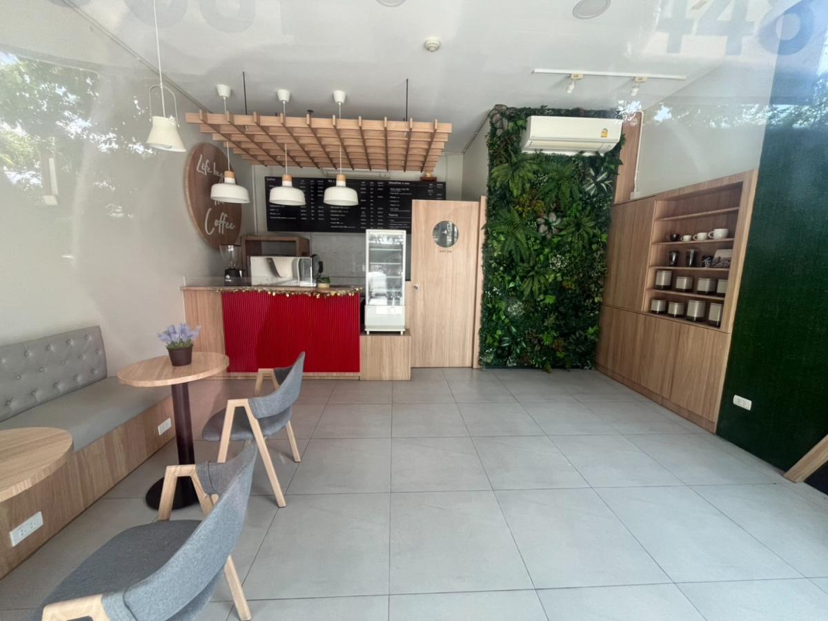 (HL)ขายร้านค้าใต้คอนโด Urbano ราชวิถี 29 ตร.ม. หน้าตึก มีห้องน้ำในตัว พร้อมอุปกรณ์ร้านกาแฟ 3.4 ล้าน รวมค่าโอน ใกล้ MRT สิรินธร