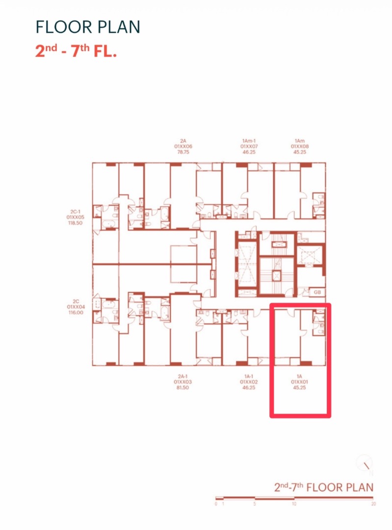 (HL)ขายดาวน์ Via Ari | 1 Bedroom ใหญ่ 45.25 ตร.ม. ชั้น 5 วิวโล่ง เห็นรถไฟฟ้า | 9.9 ล้าน
