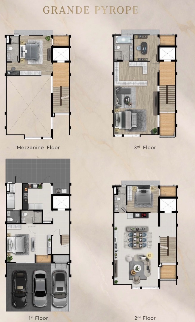 (HL) ✨🏡 CLASSE รัชดา–ลาดพร้าว เปิดตัวแบบบ้านใหม่ GRAND PYROPE พื้นที่ใช้สอยใหญ่ขึ้น 364 ตร.ม. พร้อม Private Lift เพียง 23.9 MB เท่านั้น
