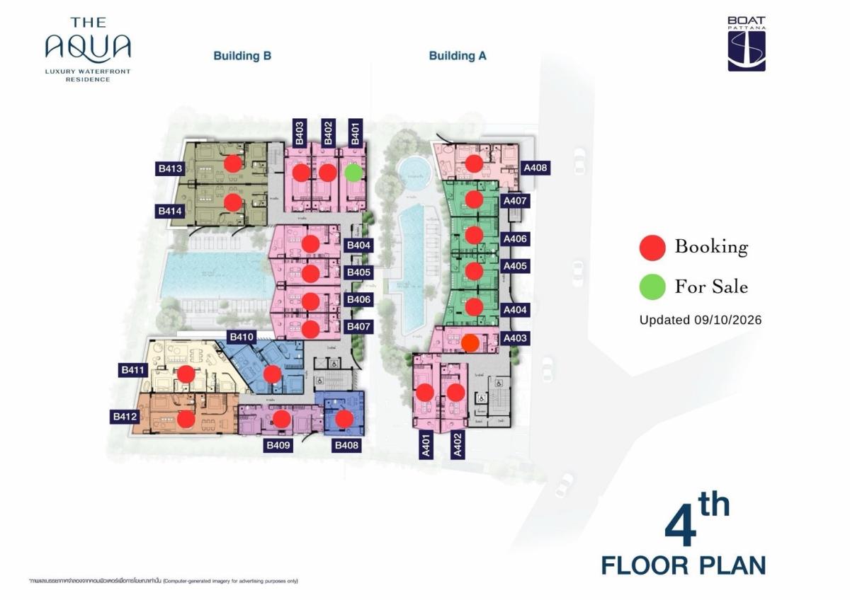 (HL) ขายห้องสุดท้ายโครงการ The Aqua Residence ทำเล Laguna Phuket เพียง 8.7 mb. เท่านั้น