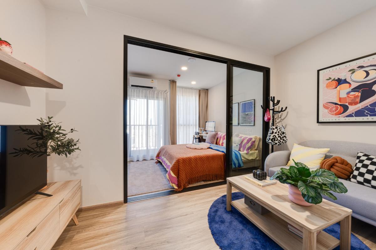 ขายห้องเปล่า แถมฟรีส่วนกลาง 10 ปี ❤️‍🔥 ซื้อตรงจากโครงการ ขนาด 26.30sqm ราคาถูกที่สุด เพียง 2.83 ล้านบาท  เข้าชมโครงการ 📞 โทรเลย  065-26614622 แทมมี่